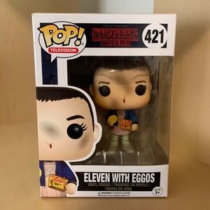 Funko Pop - Eleven with Eggos - Stranger Things Vinyl Figure #421 (New)